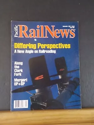 Pacific Rail News #382 1995 September Along The Clark Ford UP SP Merger • $5