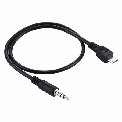 3.5mm Stereo Male To Micro USB Male Car AUX Out Cable Cord For Android Phone • $1.69