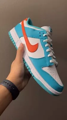 Size 10.5 - Nike Dunk Low Miami Dolphins • $159.99