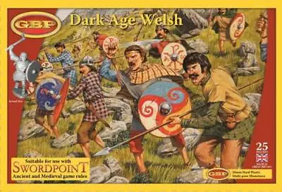 Dark Age Welsh  - Gripping Beast Plastics Gbp - 28mm Saga - Swordpoint • £17.50