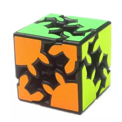New 2x2 Gear Magic Cubes White/blac Professional Cubo Magico Puzzle Toy For Chil • $12