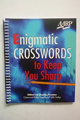 Enigmatic Crosswords To Keep You Sharp Charles Preston/AARP (paperback 2005)   • $25