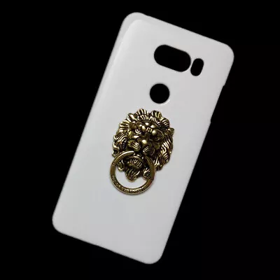 For LG V30 3D Metal Lion Head Finger Ring Stand Holder Back Hard Skin Case Cover • $7.22