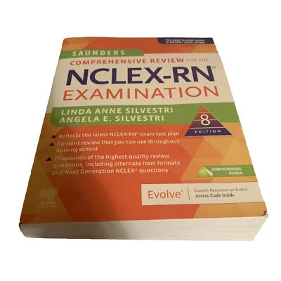 $12.97 • Buy Saunders Comprehensive Review For The NCLEX-RN Examination (2019, 8th Edition)