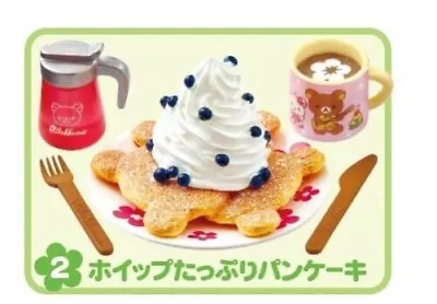 Re-Ment Rilakkuma Aloha Hawaiian Kitchen #2 Waffles Hot Coco Syrup • $24