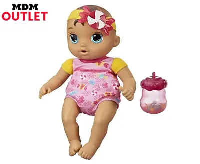 Baby Alive Sweet 'N Snuggly Baby Doll Toys Kids Play Gift Bottle Interactive Fun • $22.99