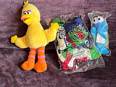 Lot Of Small Sesame Street Yellow Plush BIG BIRD Avon Muppet Treasure Island KER • $21.57