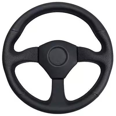 NEW NISMO STYLE BLACK LEATHER STEERING WHEEL For HOLDEN NISSAN FORD DRIFT DRAG • $234.84