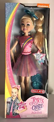 RARE 2019 JoJo Siwa JOJO'S Closet 18  Doll Wear & Share Bow Target Exclusive New • $93.15