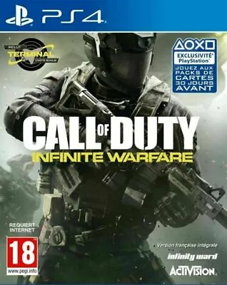 Call Of Duty: Infinite Warfare (PS4) PEGI 18+ Shoot 'Em Up Fast And FREE P & P • £4.49