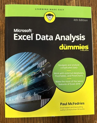 $15 • Buy Excel Data Analysis For Dummies  For Dummies  Computer Tech  