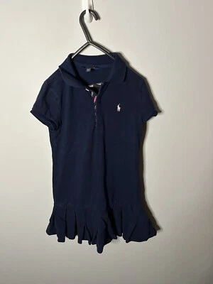 £10 • Buy Girls Polo Ralph Lauren Tennis Dress Age 8-10 Navy