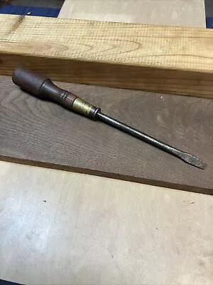 Vintage Winchester Wooden Handle Flat Head Slotted Screwdriver • $21.75