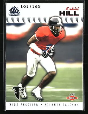 Kahlil Hill 2002 Pacific Adrenaline #14  Football Card /165 • $1.89