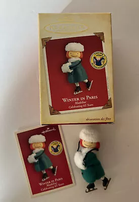 Hallmark Keepsake 2004 Winter In Paris Madeline Celebrating 65 Years Ornament • $14.95