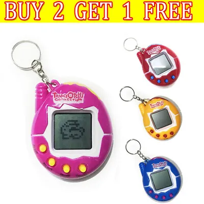 TAMAGOTCHI Electronic Virtual Cyber Pet Retro Toy Game 90's Key Ring • $7.99