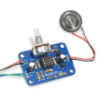 Micro Audio Amplifier Electronics DIY Educational Kit • £8.19