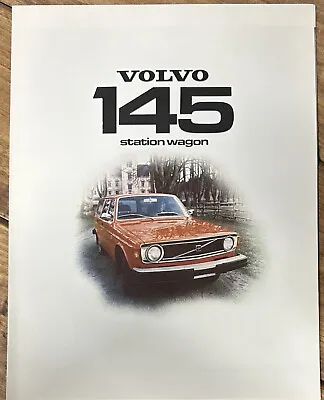 New Old Stock 1974 Volvo 145 Sales Brochure ~ Near Mint ~ 6 Pages ~ 8.5  X 11  • $9.99