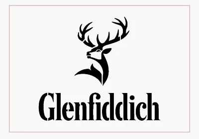 Glenfiddich Inspired Stencil PaintingAirbrush Craft Mylar Sheet Whiskey • £3.99