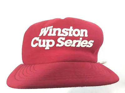 Vintage NASCAR Winston Cup Series Hat Preowned Snap Back *Please See Description • $6.29