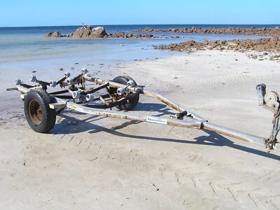 $300 • Buy Used Boat Trailer For Sale Rusty Crossmembers Need Replacing