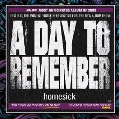 A Day To Remember  Homesick  Cd New+ • $48.25