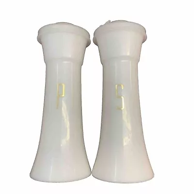 NEW TUPPERWARE VINTAGE STOCK Large Hourglass 6  Salt & Pepper Shakers (22) • $75