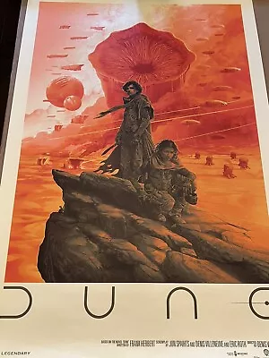 Dune Movie Poster Print Silkscreen /175 BNG Not Mondo GABZ Arrakis SHIPS NOW 🚚 • $199.99