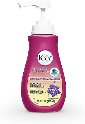 Veet Gel Hair Remover Cream For Legs And Body Sensitive Formula 13.5 Fl Oz • $14.99