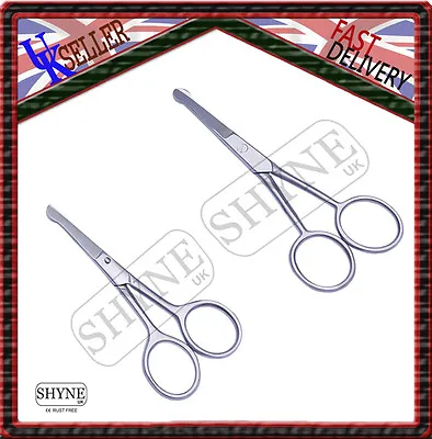 £1.99 • Buy Nose Scissors Moustache Mustache Scissors Baby Hair Trimming Scissor