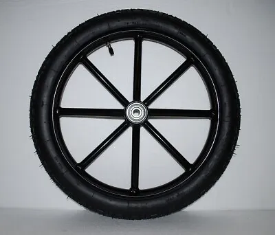 Pair Horse Carriage Rubber Tire For Cart Gig Pneumatic Wheels Rim-Tire 16 -2.50  • $269