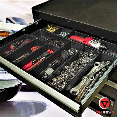 Drawer Organizer Tray Set For Rolling Tool Box Tool Chest Cabinet Hardware Parts • $15.99