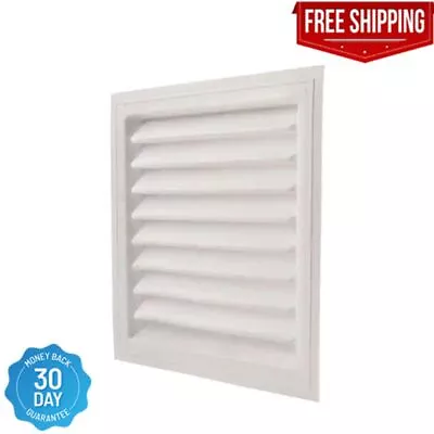 Louver Vent Wall Gable Mount For Attic Intake Or Exhaust 18 X24  Plastic Static • $29.98