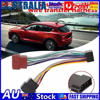 For KENWOOD 16 Pin ISO Wiring Harness Connector Adaptor Car Stereo Wire Loom • $9.39