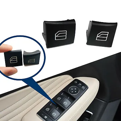 2x Driver Window Switch Repair Button Cap For Mercedes ML GL R W164 W251 X164 • $9.34