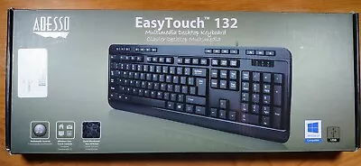 Adesso EasyTouch AKB-132 AKB-132UB Keyboard - SEALED • $5.99