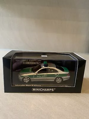 Minichamps 400 031592 Mercedes E Class Police - 2004 • £45.99