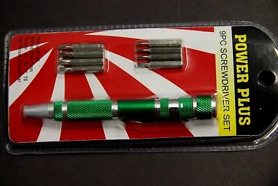 9 Pcs Precision Mini  Phillips SLOTTED TORQUE Bits Screwdriver Pen Repair Tools  • $7.98