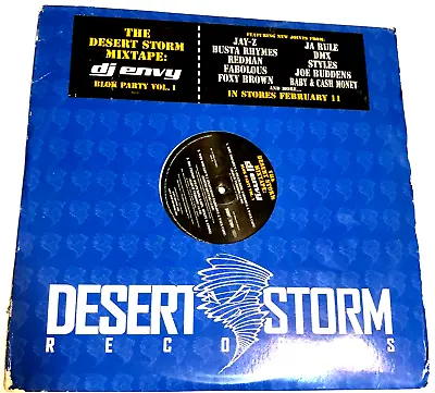 DJ Envy  The Desert Storm Mixtape Blok Party Vol. 1 LP Fabolous Styles Promo Nm • $2.99