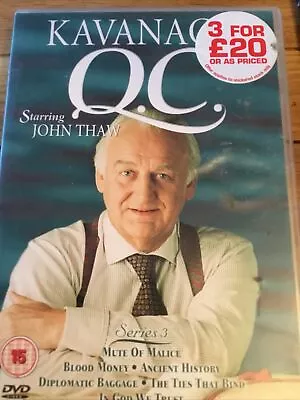 Kavanagh QC.  Series 3 DVD  • £8.70