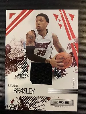 Michael Beasley 2009 Rookies & Stars Jersey Rc Sp #/250 Free Ship #48 • $3.99