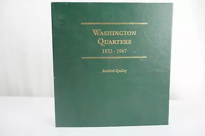 Littleton Coin Album Washington Quarters 1932 - 1967 Archival Quality  • $12.75