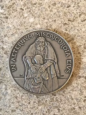 Vatican Official 2016 SILVER Medal HOLY YEAR Of MERCY Jubilee Pope Francis • $199