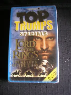 Top Trumps Specials 'lord Of The Rings' The Return Of The King Cards New &sealed • £3.99