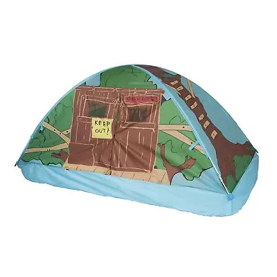 Pacific Play Tents 19790 Kids Tree House Bed Tent Playhouse - Twin Size • $46.85