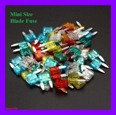 $4.89 • Buy 1A 3A 5A 7.5A 10A 15A 20A 25A 30A & 40A AMP Mini Blade Fuse Car Truck Auto Fuses
