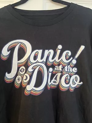 Retro Panic At The Disco T Shirt Size M/L • £0.99