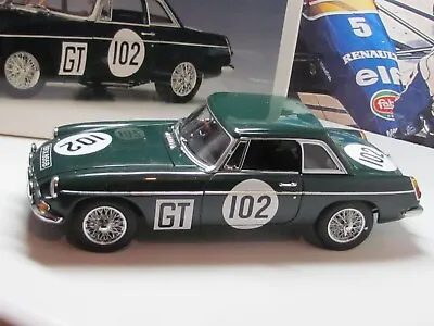 AUTOart MODELS - 1967 NURBURGRING  MGB GT COUPE MKII - 1/18 SCALE MODEL  - 86781 • $221.95