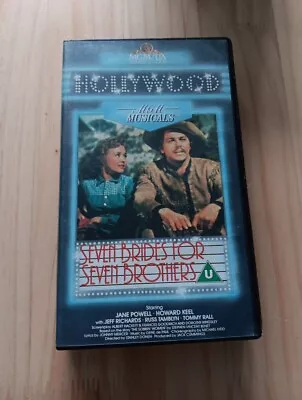 Seven Brides For Seven Brothers VHS MGM Musical Jane Powell Howard Keel Video • £0.99