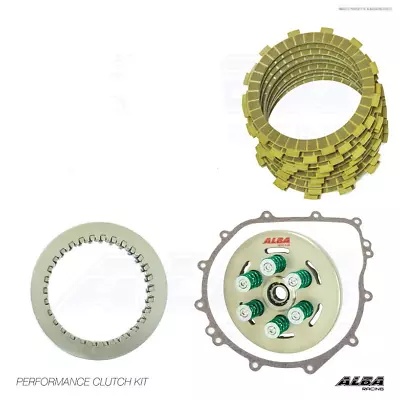 YXZ 1000R Heavy Duty Clutch Kit Fibers Steels Pressure Gasket Alba Racing • £236.18